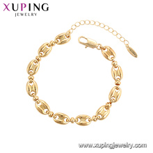 75784 Xuping bijoux plaqué or élégant style de luxe femmes Bracelet de mode